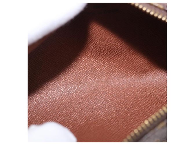 Louis Vuitton Papillon Pochette Monogram Canvas Mini Marrom - vista 5