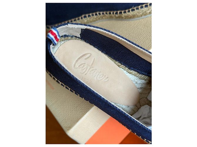 Espadrillas Castaner Jaime T/082 in Navy Blue Blu navy - vista 10