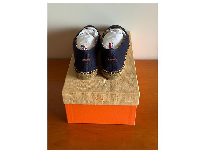 Espadrillas Castaner Jaime T/082 in Navy Blue Blu navy - vista 3