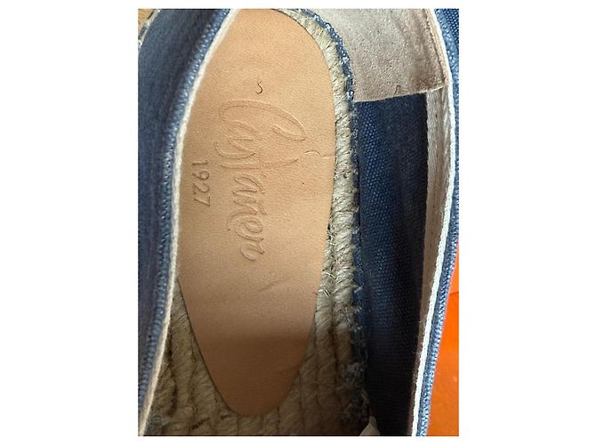 Castaner Joel Espadrilles in Blue Denim - view 6