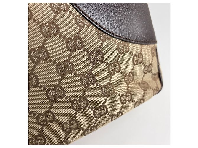 Bolso Tote Gucci GG Canvas Castaño - vista 4