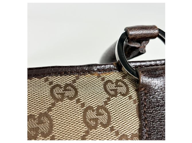 Bolso Tote Gucci GG Canvas Castaño - vista 5