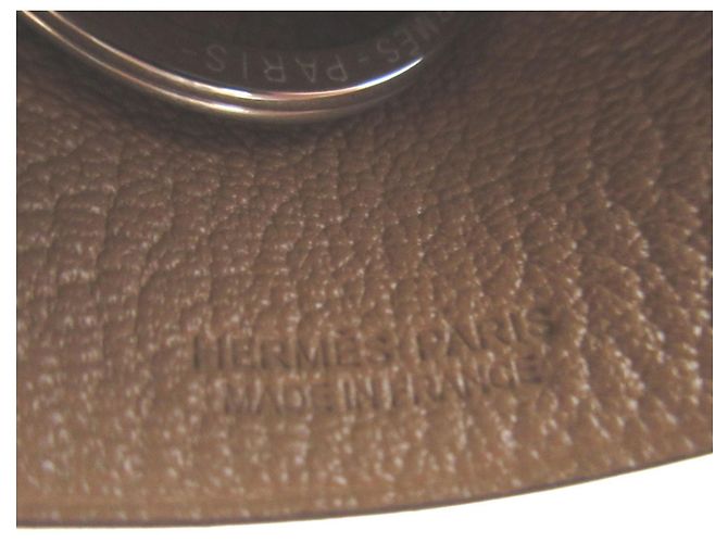 Hermès Portachiavi Hermes Year Gift 2024 Marrone - vista 5