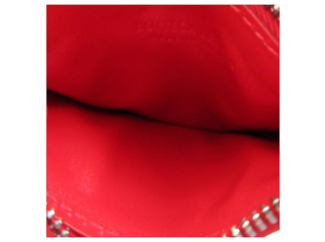 Monedero de piel roja Bottega Veneta - vista 4