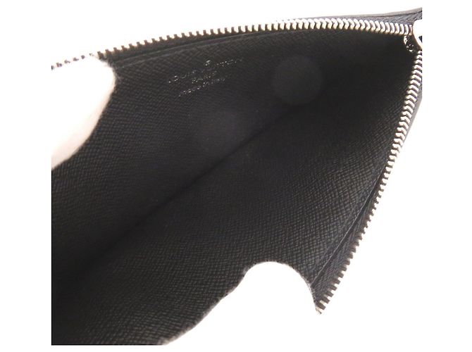 Louis Vuitton Taigarama Monogram Eclipse Card Case Nero Monogramma - vista 5
