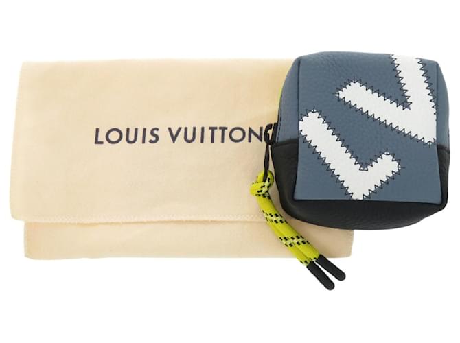 Louis Vuitton Square Pouch Marrone Nero Blu Giallo - vista 2