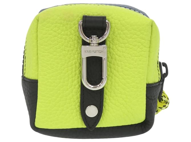 Louis Vuitton Square Pouch Marrone Nero Blu Giallo - vista 3