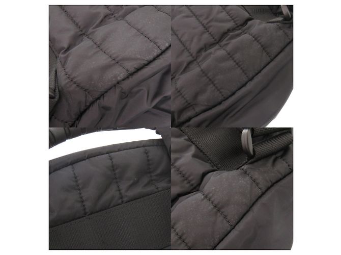 Chanel Sport Line Nylon-Rucksack Schwarz - Ansicht 10