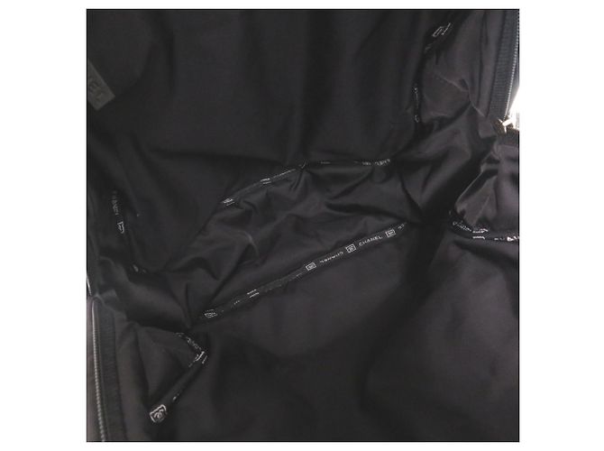 Chanel Sport Line Nylon-Rucksack Schwarz - Ansicht 7