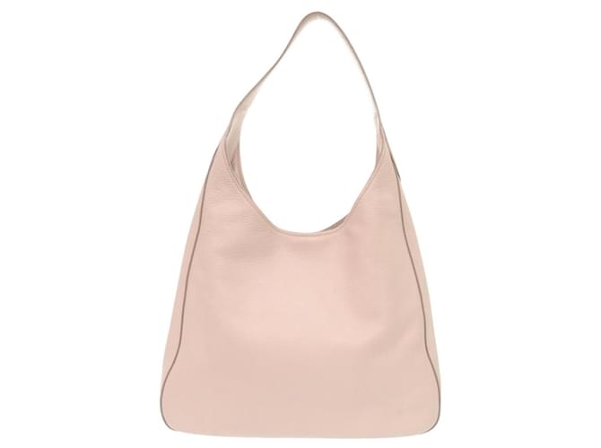 Borsa a tracolla Prada in pelle rosa - vista 2