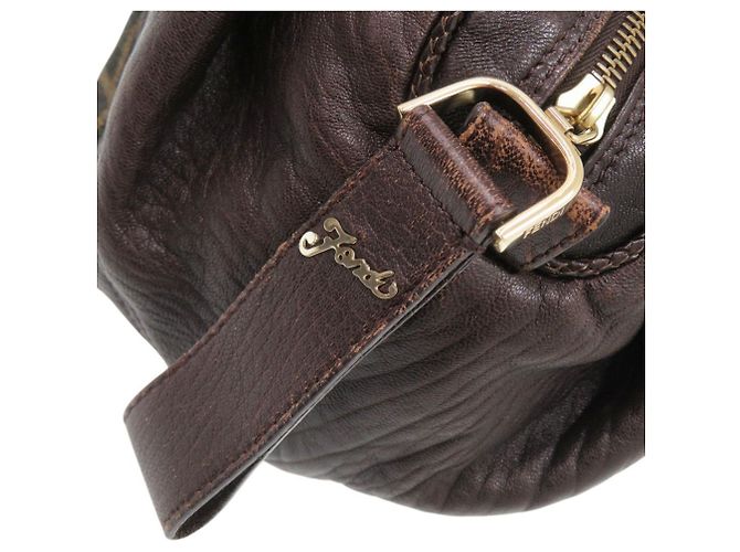 Borsa Fendi Mini Spy Bag 8BL078 Marrone - vista 8