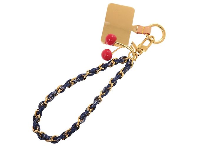 Louis Vuitton LV x TM Phone Charm Rosso Blu D'oro - vista 3