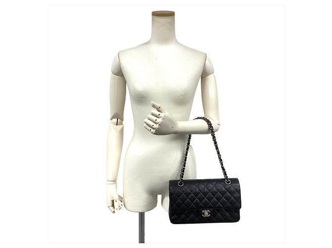 Borsa a tracolla Chanel Matelassé 25 Nero - vista 9