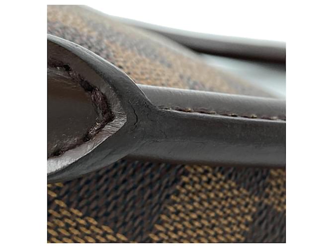 Borsa Louis Vuitton Looping MM Marrone Damier ebene - vista 4