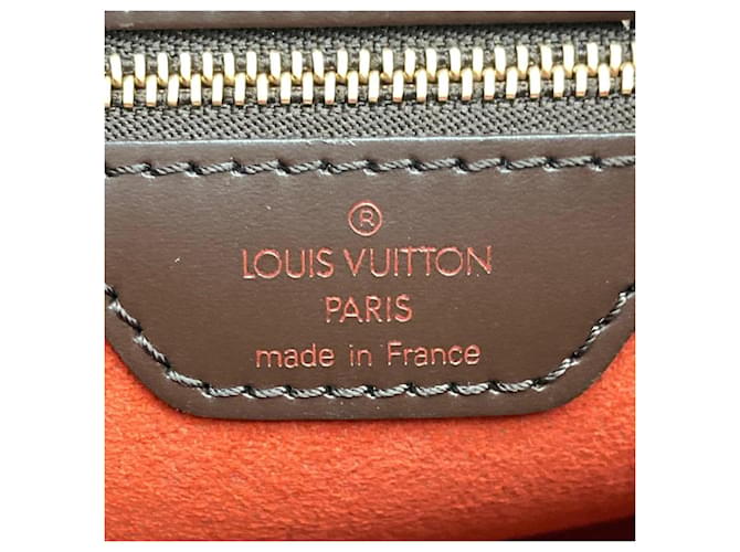Borsa Louis Vuitton Looping MM Marrone Damier ebene - vista 6