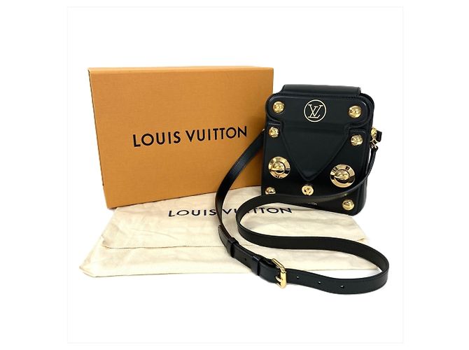 Borsa a tracolla Louis Vuitton S-Lock Bag XL Nero - vista 10