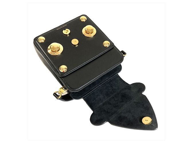 Borsa a tracolla Louis Vuitton S-Lock Bag XL Nero - vista 5