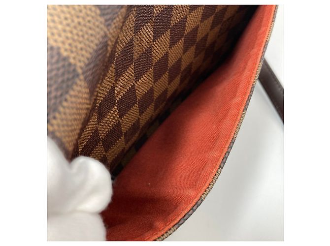 Louis Vuitton Sologne Special Order Schultertasche Braun Damier ebene - Ansicht 7