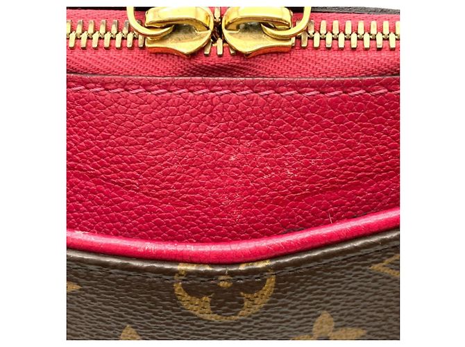 Borsa Louis Vuitton Pallas BB Rosso Fuschia - vista 10