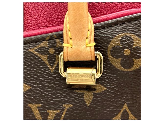 Borsa Louis Vuitton Pallas BB Rosso Fuschia - vista 13