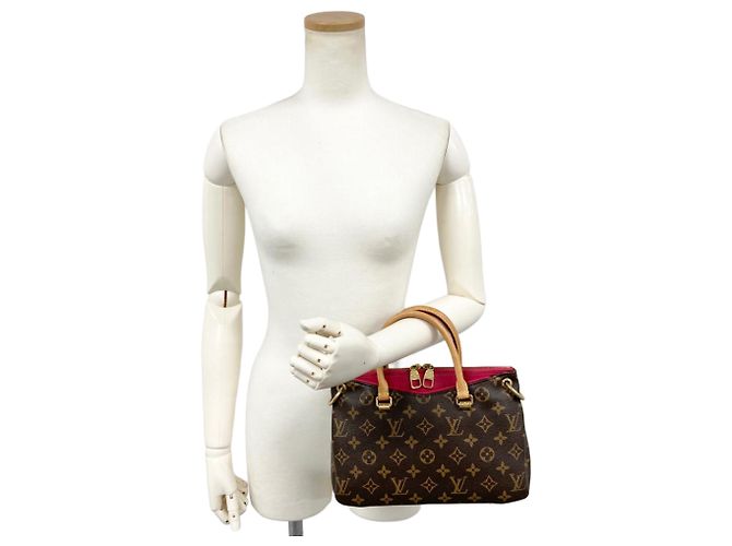 Borsa Louis Vuitton Pallas BB Rosso Fuschia - vista 15