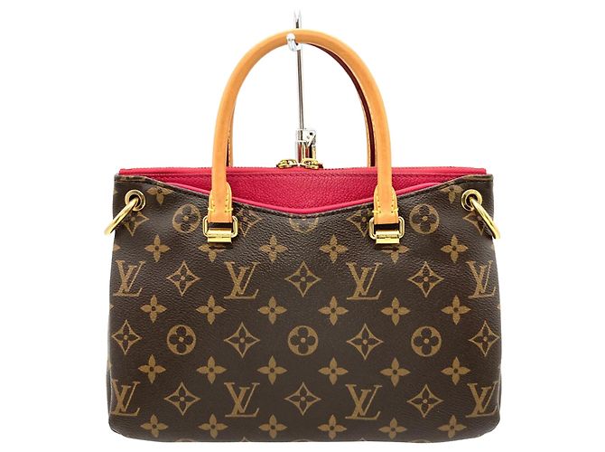 Borsa Louis Vuitton Pallas BB Rosso Fuschia - vista 3