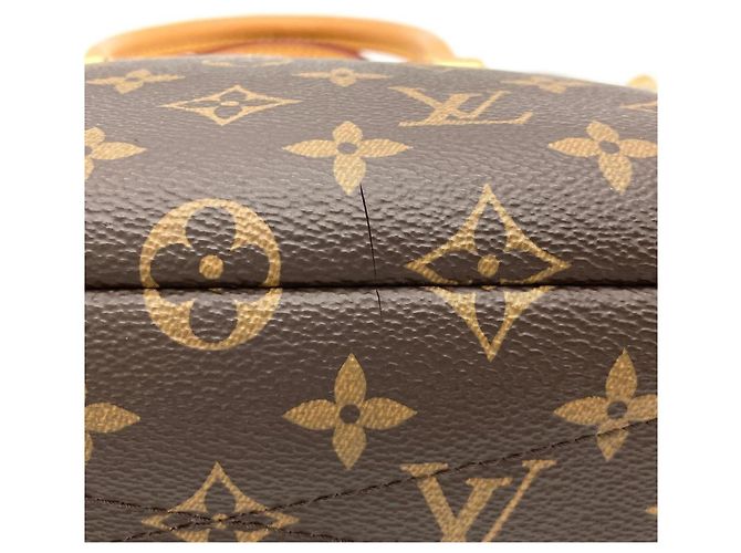 Borsa Louis Vuitton Pallas BB Rosso Fuschia - vista 8