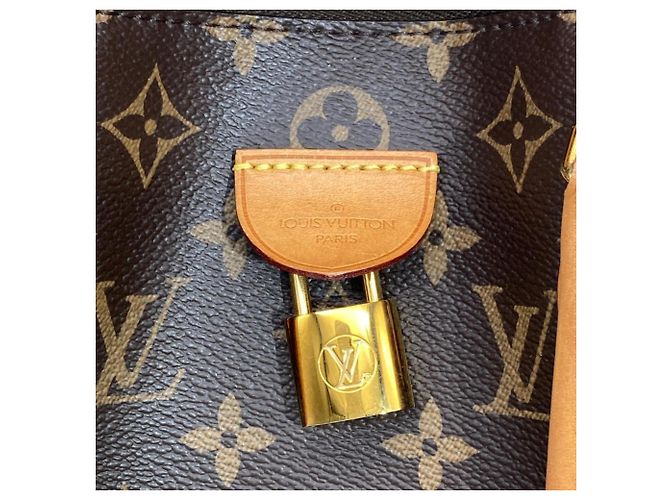 Borsa Louis Vuitton Rivoli MM Marrone - vista 11