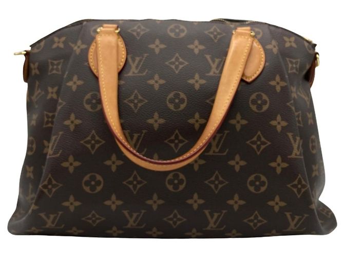 Borsa Louis Vuitton Rivoli MM Marrone - vista 2