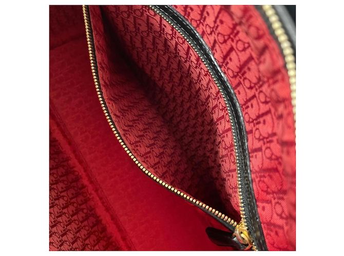 Borsa Christian Dior Lady Dior Cannage Nero - vista 8