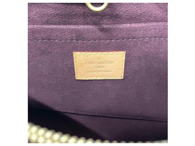 Borsa Louis Vuitton Montaigne BB Marrone - vista 7