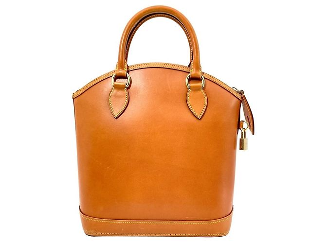 Borsa a mano Louis Vuitton Lockit Nomade Cammello - vista 2