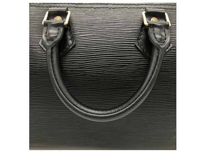 Borsa Louis Vuitton Speedy 25 Nero - vista 4