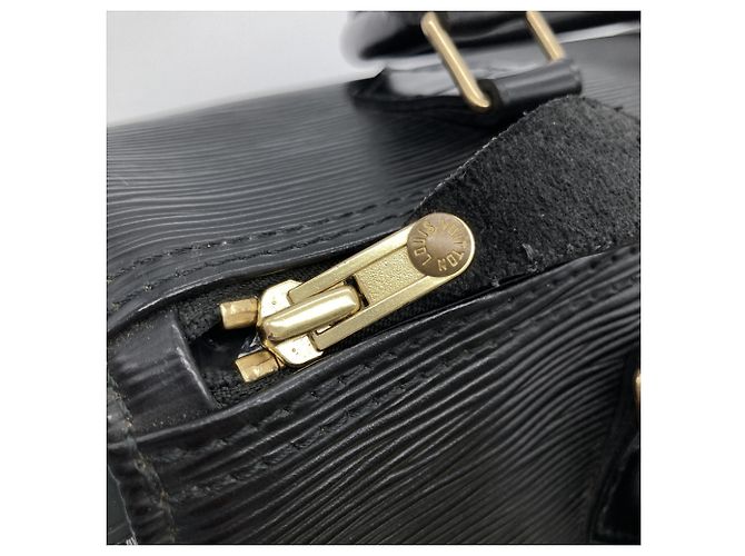 Borsa Louis Vuitton Speedy 25 Nero - vista 5