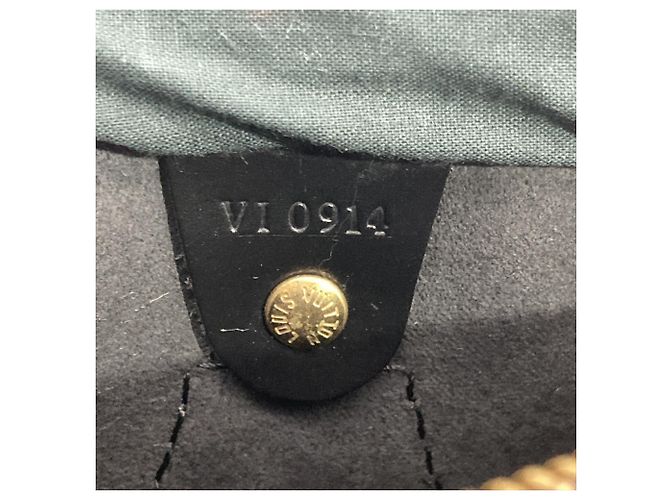 Borsa Louis Vuitton Speedy 25 Nero - vista 8