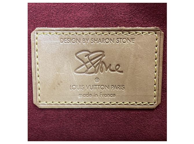 Borsa a tracolla Louis Vuitton Amfar Three Vanity Star Marrone - vista 10