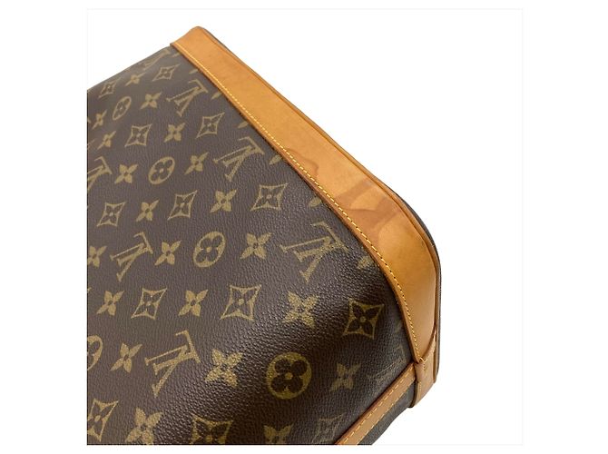 Borsa a tracolla Louis Vuitton Amfar Three Vanity Star Marrone - vista 5
