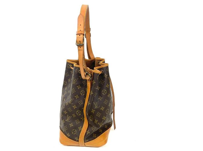 Borsa a tracolla Louis Vuitton Noe Marrone - vista 2