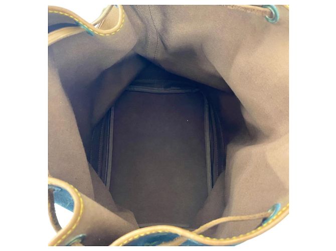 Borsa a tracolla Louis Vuitton Noe Marrone - vista 8