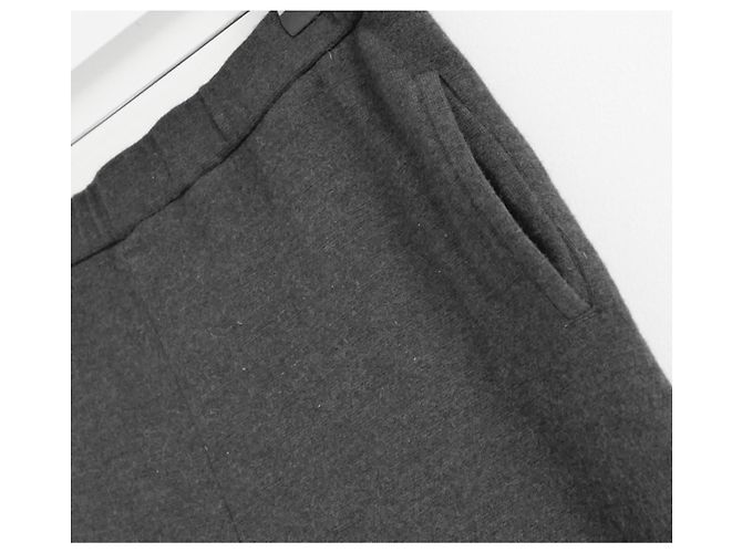 Autre Marque Arts & Science Charcoal Wollstrick-Cropped-Hose Anthrazitgrau - Ansicht 3