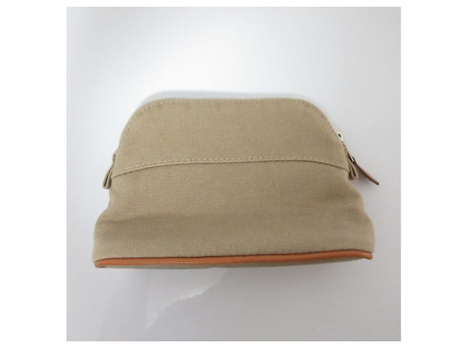 Hermès HERMES Bolide Pouch Mini in Taupe Beige - vista 2