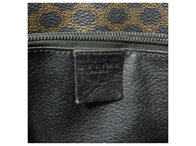 Céline Borsa Tote a secchiello CELINE Black Macadam Marrone Nero - vista 12