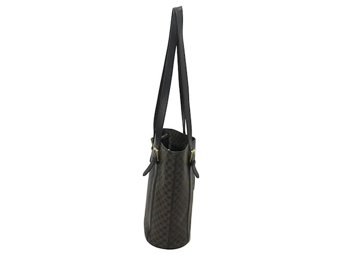 Céline Borsa Tote a secchiello CELINE Black Macadam Marrone Nero - vista 9
