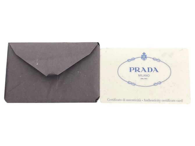 Prada Denim Canapa Tote Bag Dunkelblau - Ansicht 7