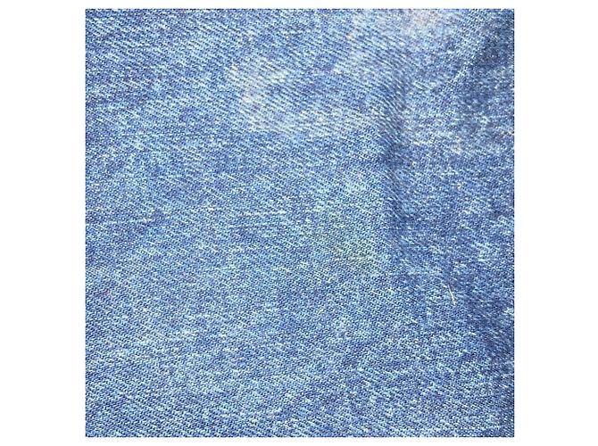 Prada Denim Canapa Tote Bag Dunkelblau - Ansicht 9