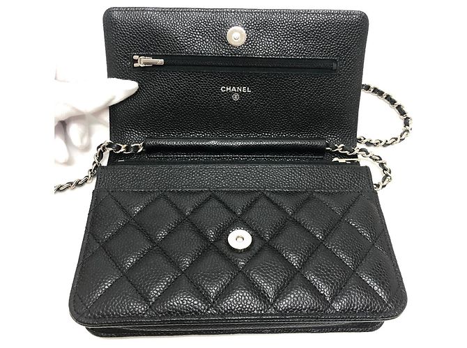 Timeless Borsa a tracolla Chanel Matelassé Classic Nero - vista 10