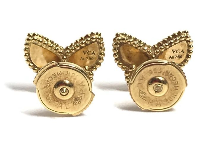 Orecchini Van Cleef & Arpels Butterfly Sweet Papillon - vista 4