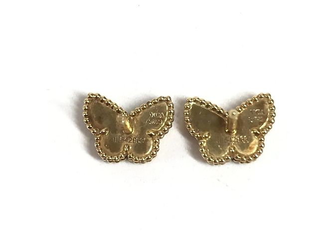 Orecchini Van Cleef & Arpels Butterfly Sweet Papillon - vista 7