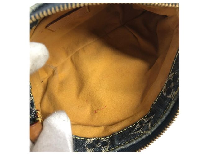 Neceser de maquillaje Louis Vuitton Monogram Denim Trousselaye Azul - vista 2