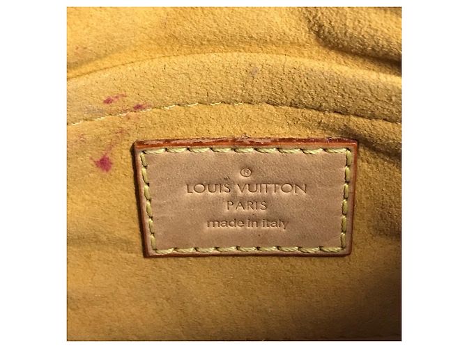Neceser de maquillaje Louis Vuitton Monogram Denim Trousselaye Azul - vista 3